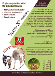 Verm-X Pellets für Schafe und Ziegen