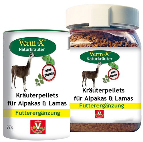 Verm-X Pellets für Alpakas und Lamas