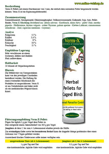 Verm-X Pellets für Käfigvögel - 100 g